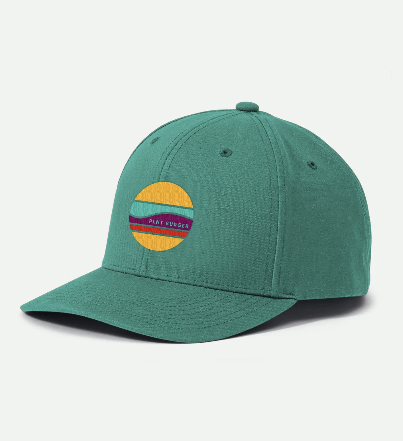 PLNT Burger Green Dad Hat